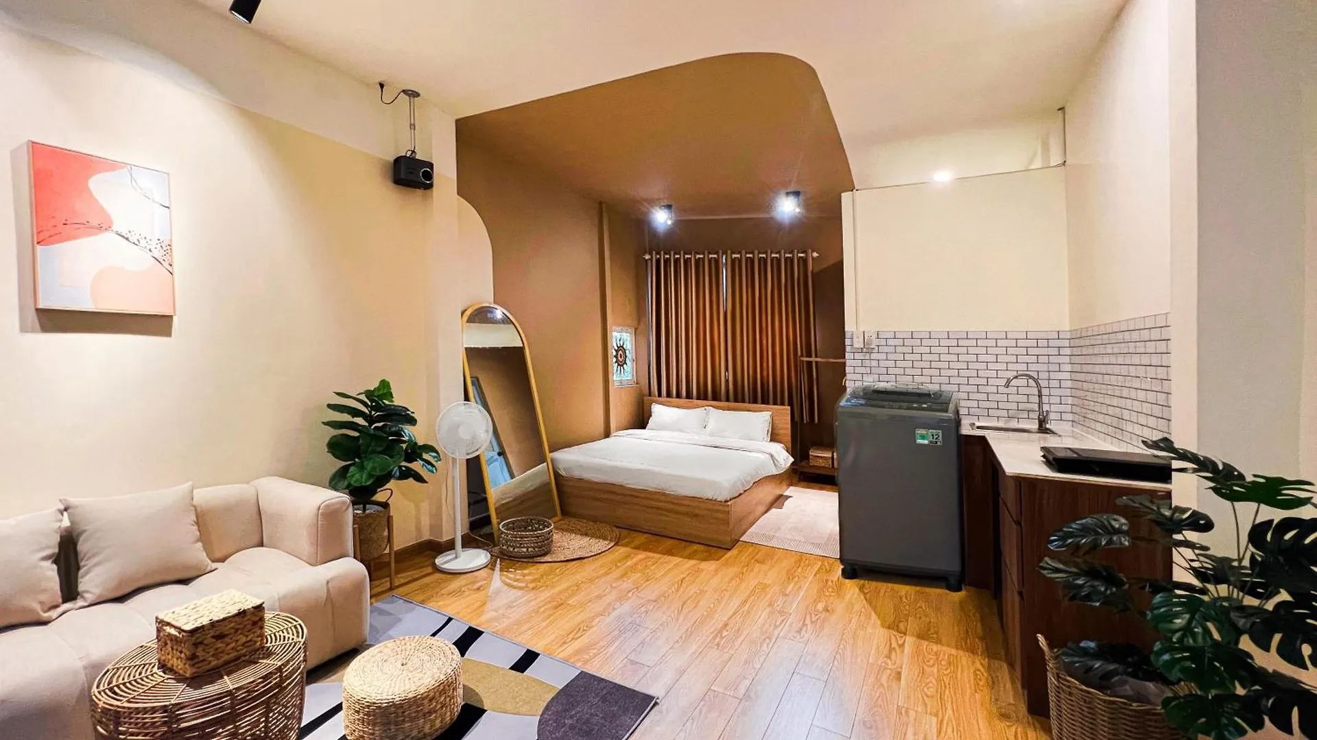 Cozy Modern Place W/Projector @ Near Pink Church Ho Chi Minh City 0*,  Vietnam